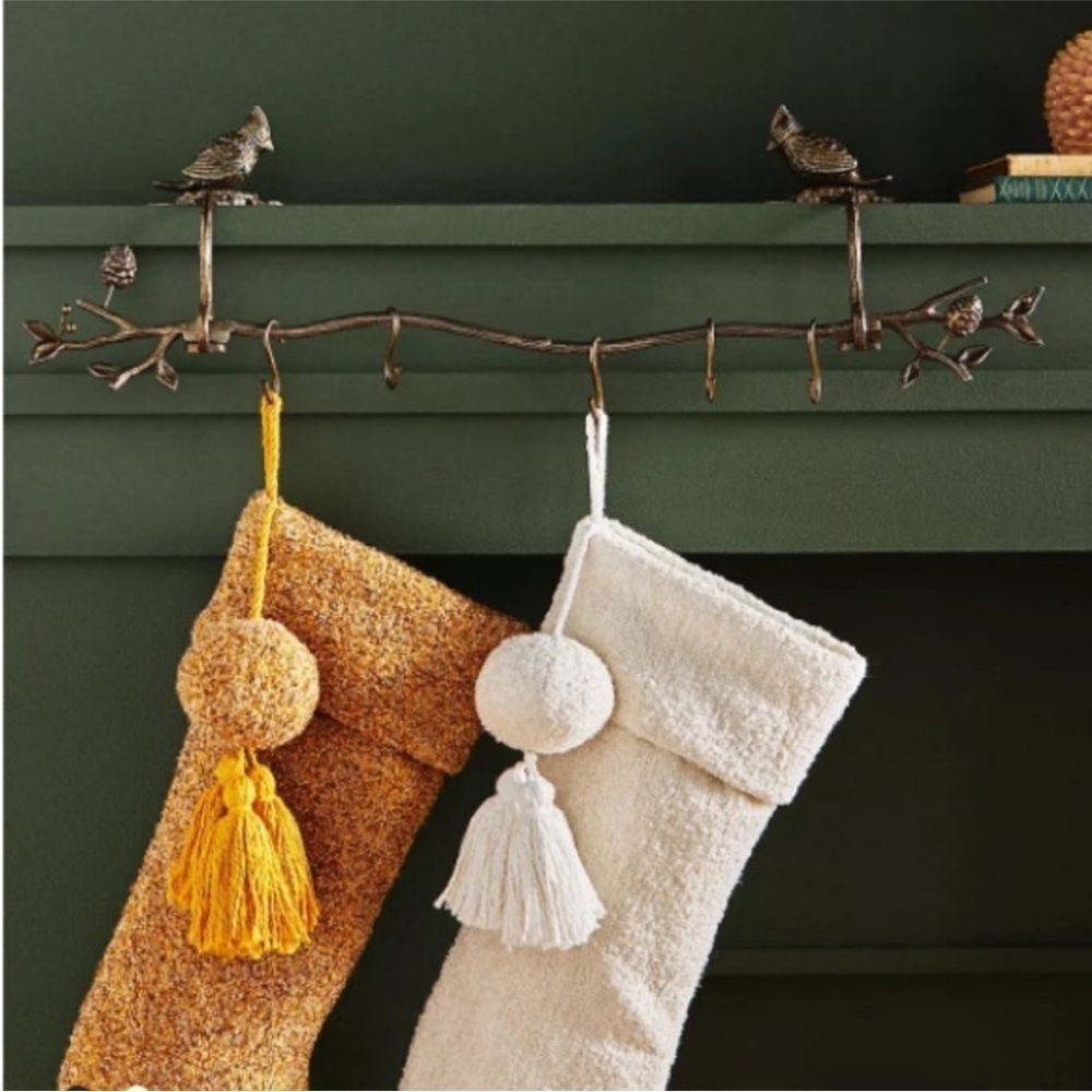 Anthropologie Bronze
Christmas Birdie Stocking
Holder